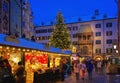 Innsbruck christmas market Royalty Free Stock Photo