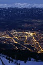 Innsbruck by Night Royalty Free Stock Photo