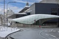 Innsbruck Station Congress, lift station of Nordkettenbahnen funicular railway, Innsbruck, Austria