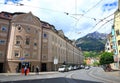 Innsbruck Street, Austria Royalty Free Stock Photo