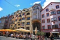 Innsbruck Street.Austria. Royalty Free Stock Photo