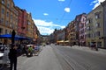 Innsbruck Street.Austria. Royalty Free Stock Photo