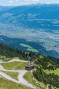 Innsbrucker Nordkette cable railways in Austria Royalty Free Stock Photo