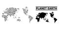 Inoculation Mosaic Map of Earth