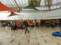 Inorbit mall, vashi, navi mumbai , maharashtra ,india , 14 November 2017 :view inside mall with people crowd