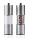 Inox Salt and Pepper Mill Royalty Free Stock Photo
