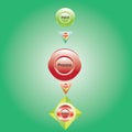 Input process output, Process of creating. Royalty Free Stock Photo