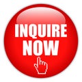 Inquire now red glowing button