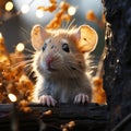 Inquisitive Whiskers: The Curious Mouse