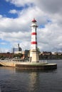 Inre Hamn Lighthouse in MalmÃÂ¶, Sweden