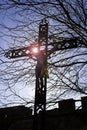 INRI Christ on the Cross Royalty Free Stock Photo