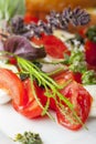 Insalada caprese Royalty Free Stock Photo