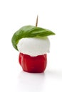 Insalada caprese Royalty Free Stock Photo