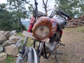 Insane bike modification by wooden crafter in Nagaland