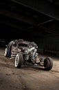 Insane Rat Rod Tanker Truck Royalty Free Stock Photo