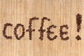 Inscription coffee