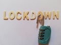 Inscription lockdown and padlock