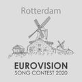 Inscription rotterdam eurovision song contest 2020