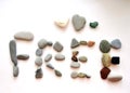 text with stones named Free