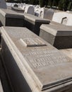 Jewish Cemetery in Fes, Morocco Royalty Free Stock Photo