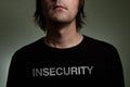 Insecurity concept Royalty Free Stock Photo