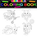 Insect coloring book