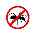 Insect design icon silhouette vector Royalty Free Stock Photo