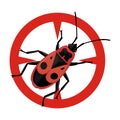 Insect firefly vector icon.Cartoon vector icon isolated on white background insect firefly .