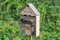 Insect hotel Hotel dla owadow Royalty Free Stock Photo