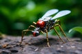 Insect-Inspired Innovation: Robot-Mosquito in the Wild. Generative by Ai