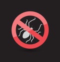 Insect Killer Sign Royalty Free Stock Photo