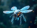 Insect Mecha Micro Technology in Animal Form Royalty Free Stock Photo
