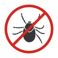 Insect mite vector icon.Black vector icon isolated on white background insect mite .