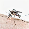 Insect Mosquito Isolated on a white background