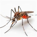 Insect Mosquito Isolated on a white background