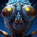 Insect Optometry: Examining the Art and Science of their Vision Royalty Free Stock Photo
