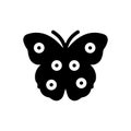 Insect vector glyph flat icon Royalty Free Stock Photo