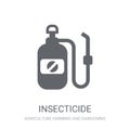 Insecticide icon. Trendy Insecticide logo concept on white background from Agriculture Farming and Gardening collection