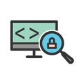 Insecure Code Royalty Free Stock Photo