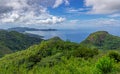View over the main island of the Seychelles, MahÃÂ¨. Royalty Free Stock Photo