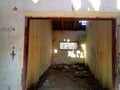 Inside of abandoned building