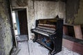 Inside an abandoned house in Chernobyl