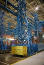 Inside Aerospace Production Facility