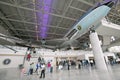 Inside the Air Force One Pavilion at the Ronald Reagan Presidential Library and Museum, Simi Valley, CA Royalty Free Stock Photo