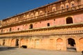 Inside. Amer Palace (or Amer Fort). Jaipur. Rajasthan. India