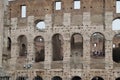 Inside Colosseum in Rome Royalty Free Stock Photo