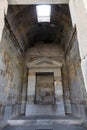 inside ancient Greco-Roman Temple of Garni Royalty Free Stock Photo