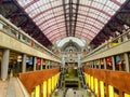 Inside of the Antwerp Central Trainstation