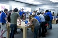Inside The Apple Store - Fifth Avenue, NYC Royalty Free Stock Photo