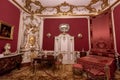 Inside architectural detail of Peles Castle from Romania, also known as Royal Palace Royalty Free Stock Photo